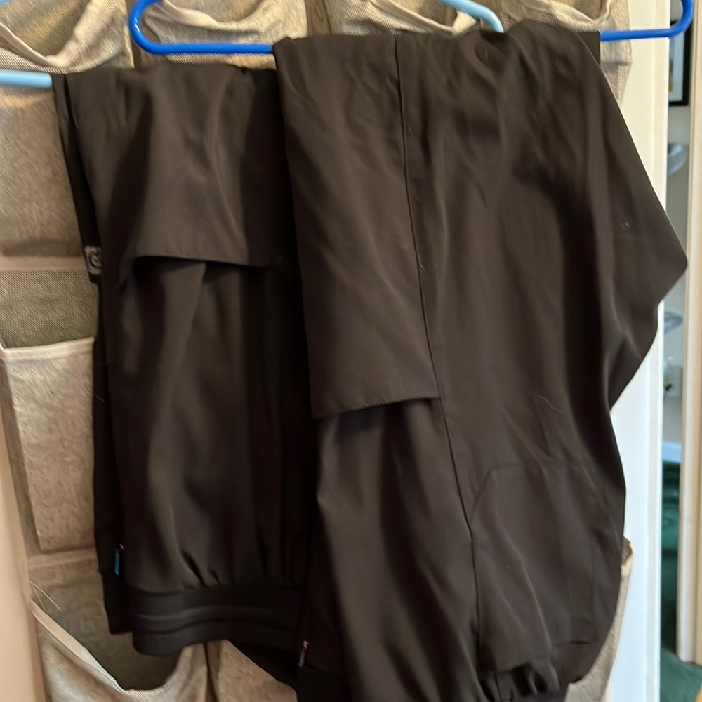 Wonderwink scrub pants. 2xl black. Jogger bottoms